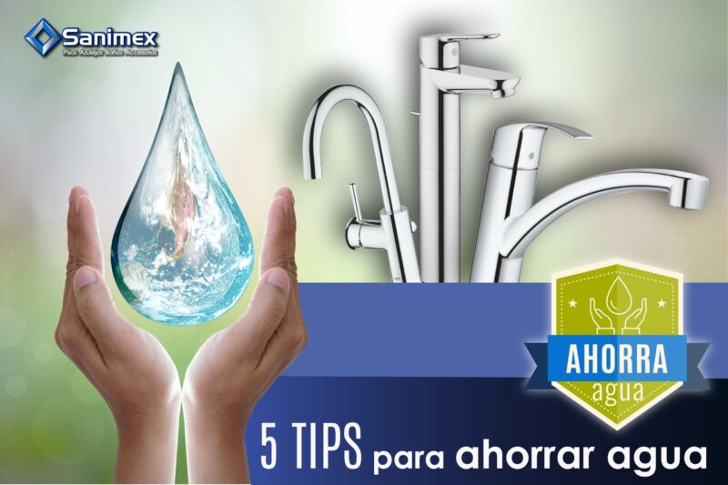 Tips para ahorrar agua en tu baño