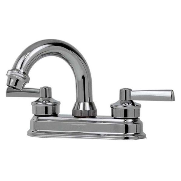 Mezcladora Duomando 4 pulgadas para Lavabo Con Cubierta de Latón 24TP