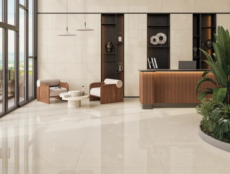 Porcelánico Solene Beige 59.3x119 cm